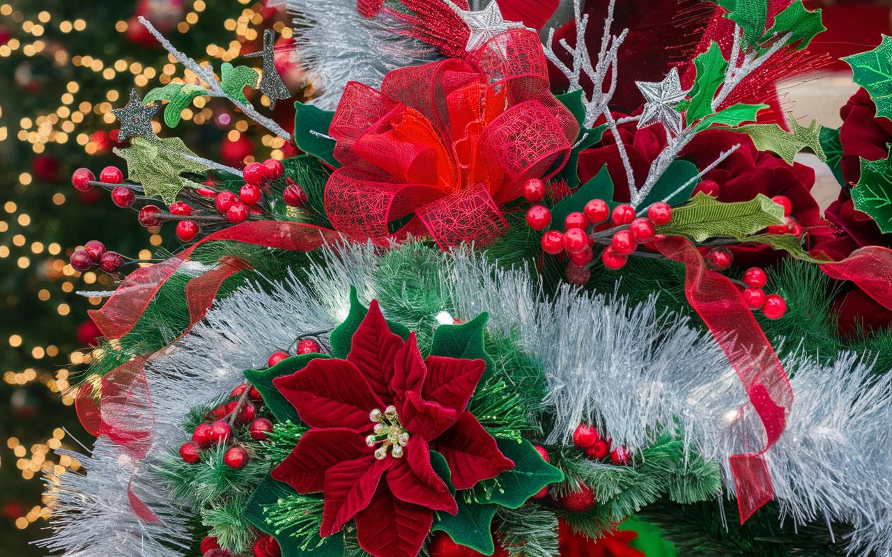 Decorazione Natale: Colori Rosa Blush & Mocha Mousse