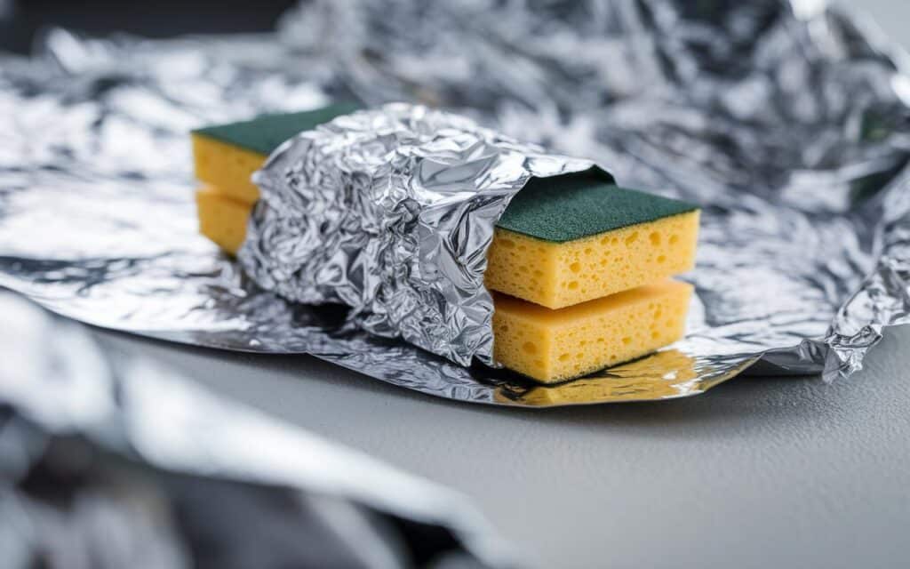 Pochi lo sanno: a cosa serve avvolgere le spugne nel foglio di alluminio
