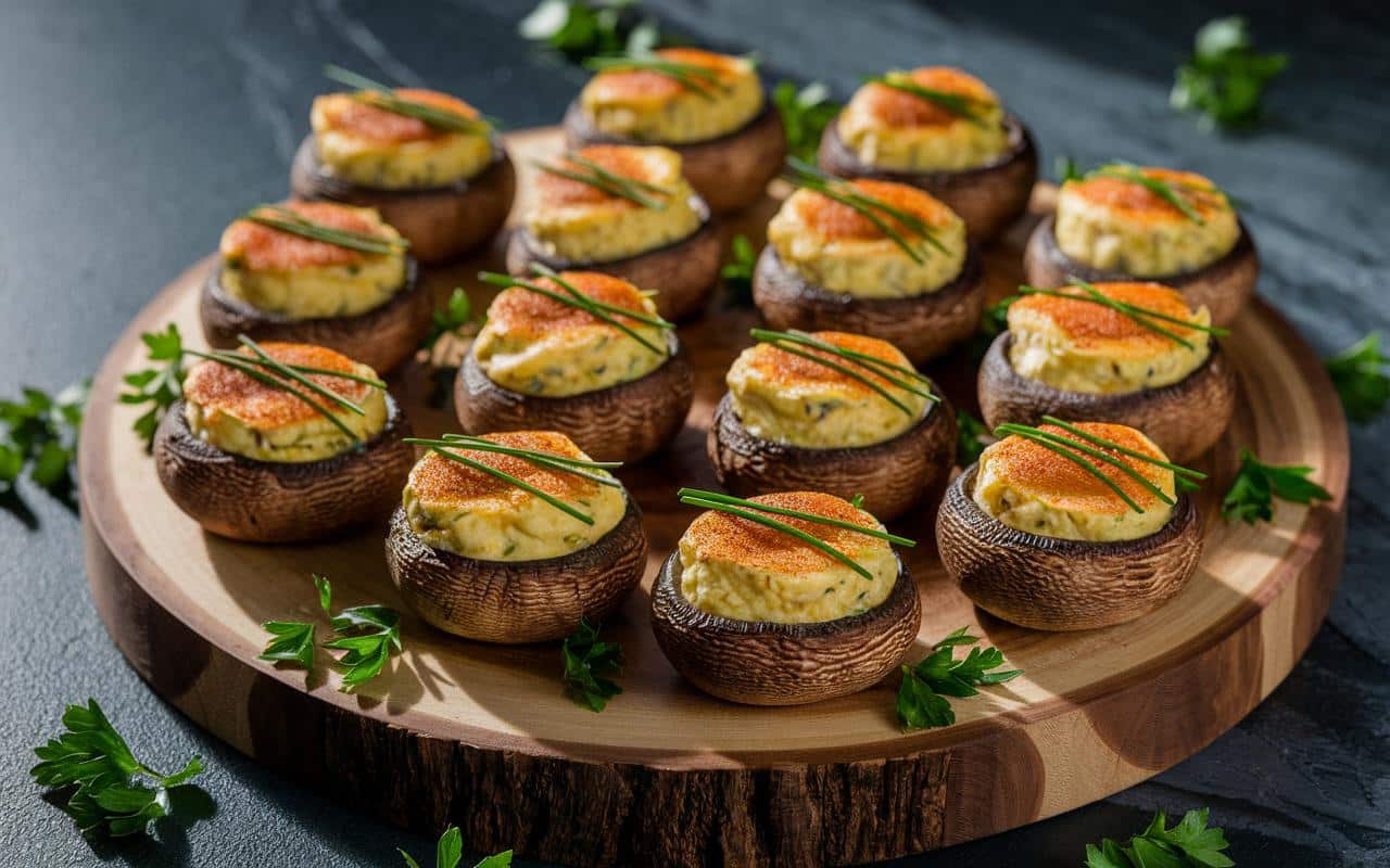 Questa ricetta di funghi ripieni vi stupirà (pronta in soli 20 minuti)